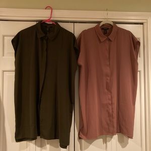 Buttondown Shirt Dress Size XL